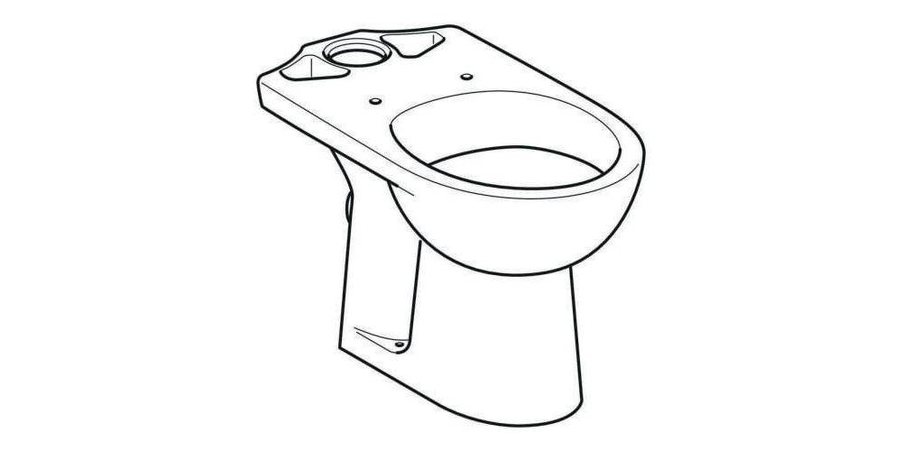 Geberit Stand-Tiefspül-WC RENOVA für Kombination Abgang horizontal-6