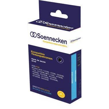 Tintenpatrone wie Brother LC123BK schwarz - Artikel: 101495490-0