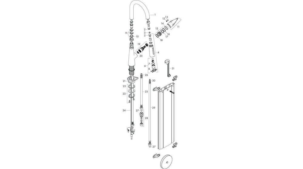 hansgrohe HG Einhebel-Spültischmischer 160 TALIS S DN 15 m sBox-1