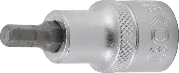 BGS 4252 Bit-Einsatz, Antrieb Innenvierkant 12,5 m m (1/2"), Innensechskant 6 mm