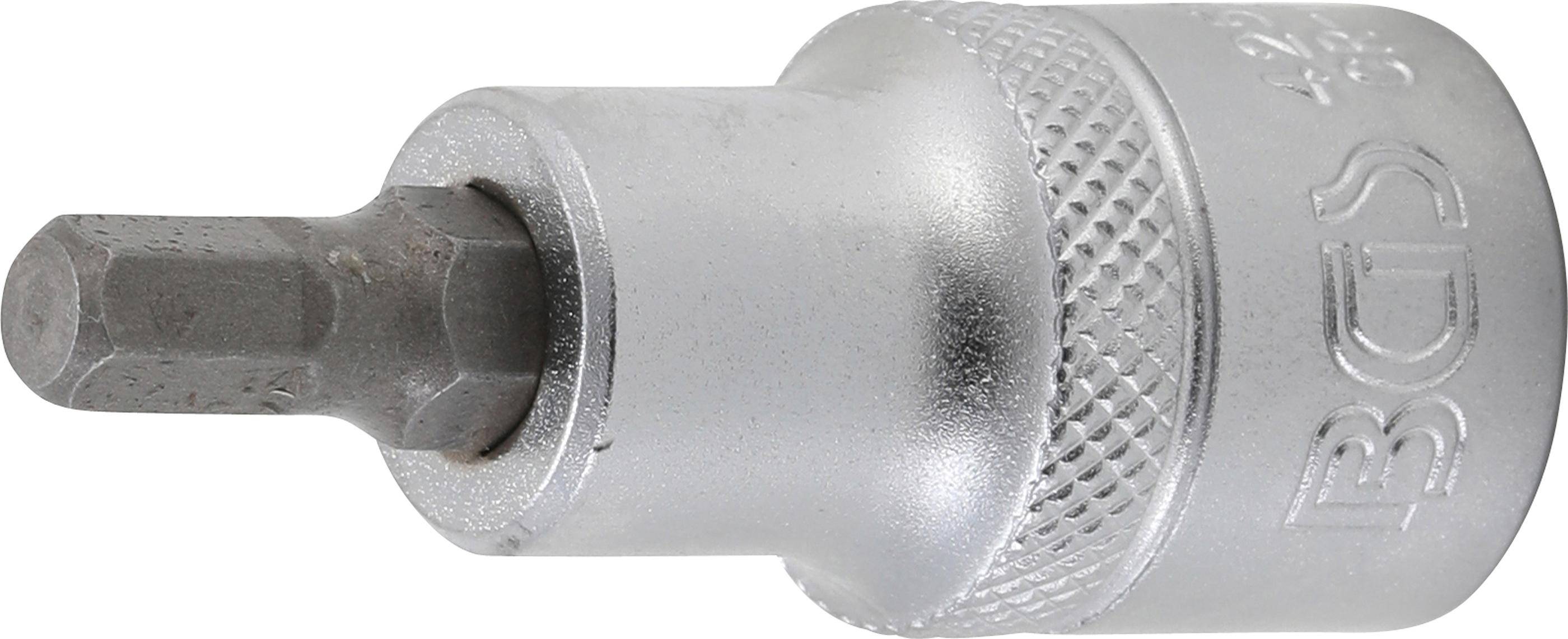 BGS 4252 Bit-Einsatz, Antrieb Innenvierkant 12,5 m m (1/2"), Innensechskant 6 mm-0