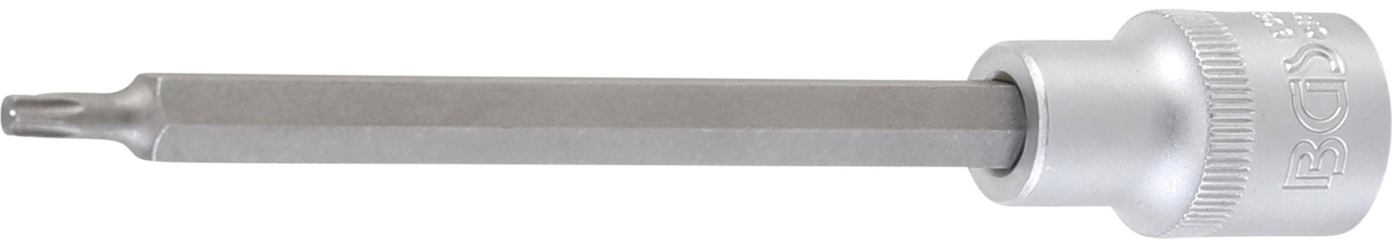 BGS technic Bit-Einsatz | Länge 140 mm | Antrieb Innenvierkant 12,5-0