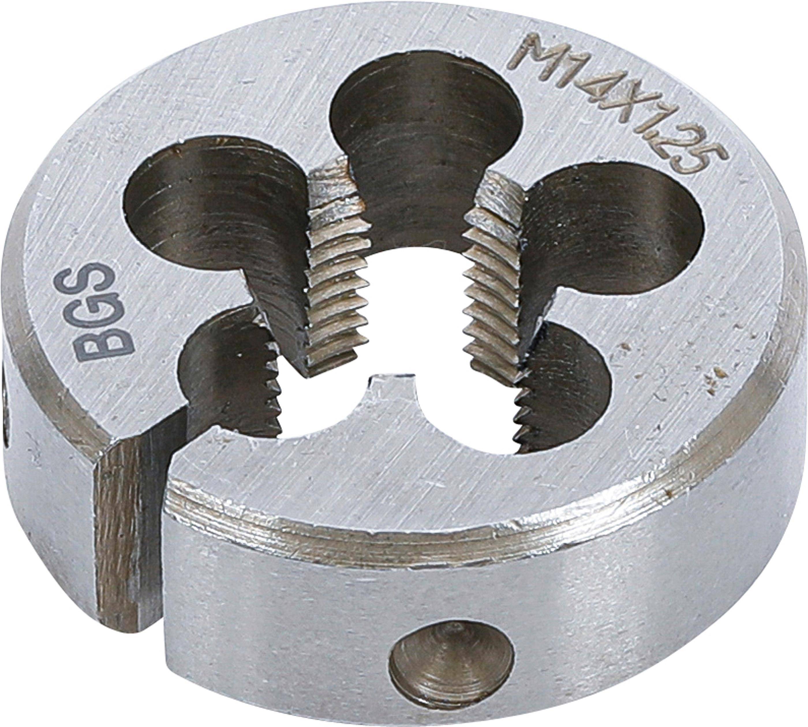 BGS 1900-M14X1.25-S Gewindeschneideisen, M14 x 1,2 5 x 38 mm-0