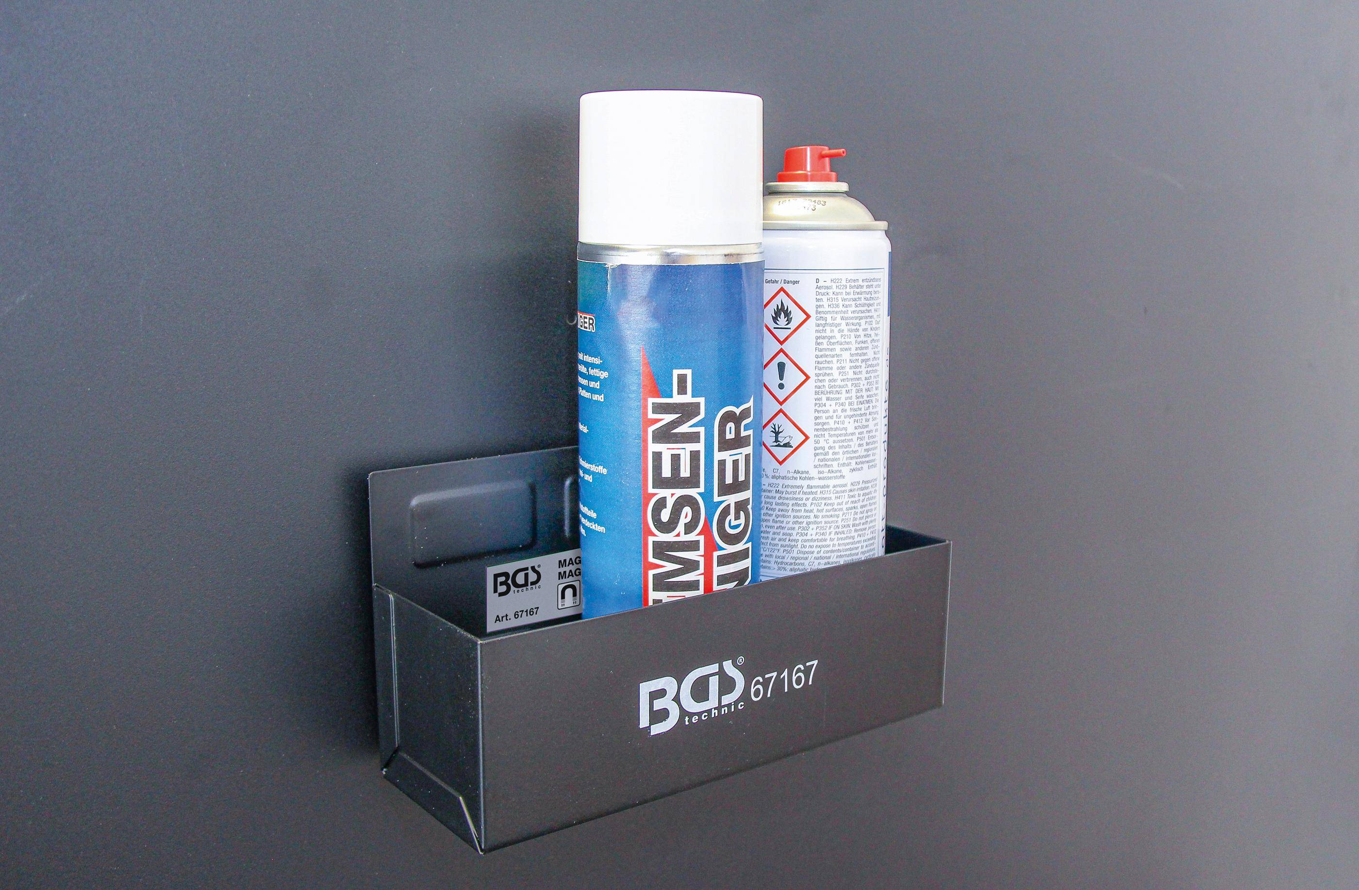 BGS 67167 Magnet-Spraydosen-Ablage, 210 mm-3