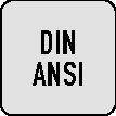 Spiralbohrer DIN/ANSI TypN A022 D.3.97mm HSS profilgeschl.Blank/TiN Zyl.schaft-3
