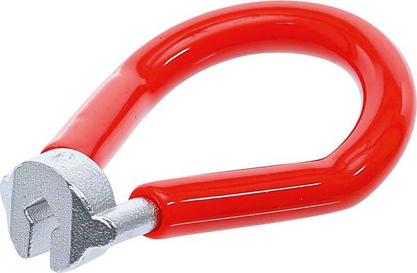 BGS 70080 Speichenschlüssel, rot, 3,45 mm (0,136")