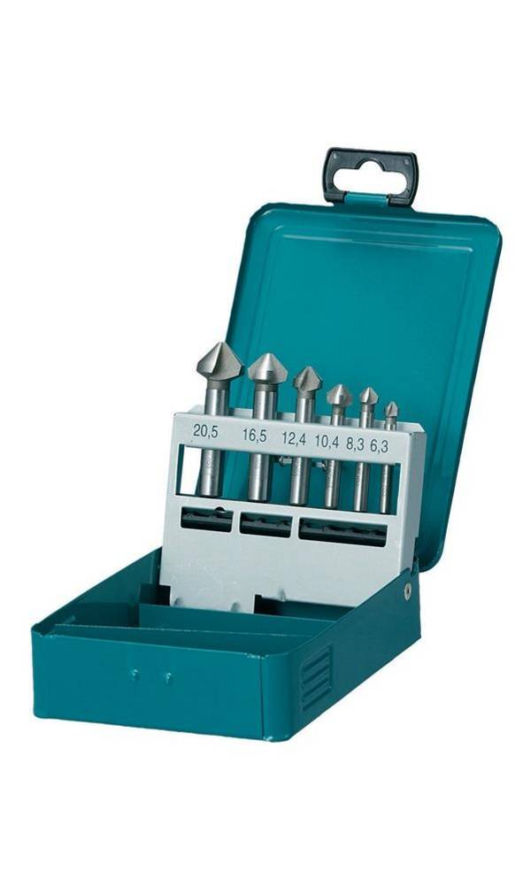 Makita D-42204, Senkerset 6tlg HSS