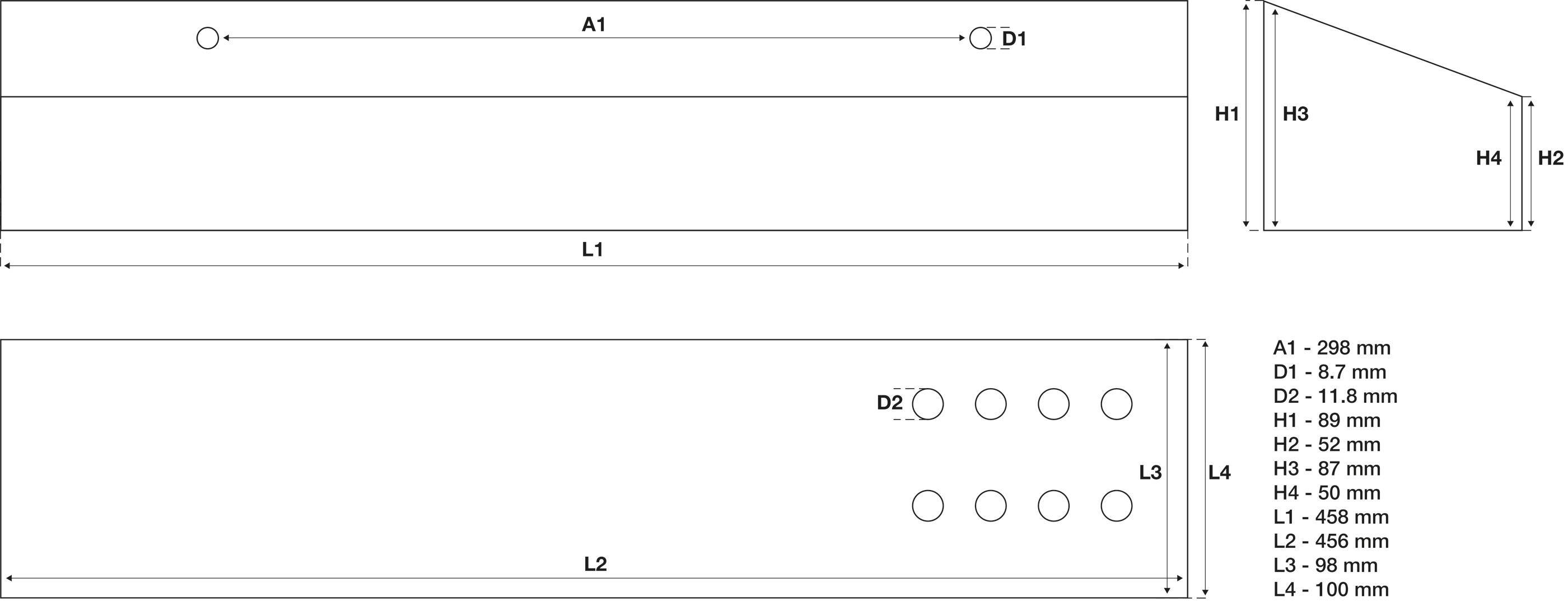 BGS technic Ablagefach für Werkstattwagen | für Art. 2001, 4204,-4