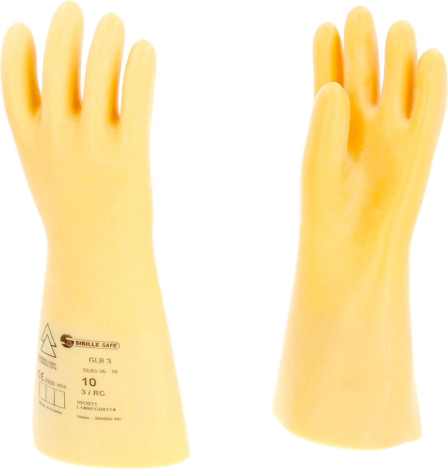 KS TOOLS Elektriker-Schutzhandschuh mit Schutzisolierung, Größe 10,-0