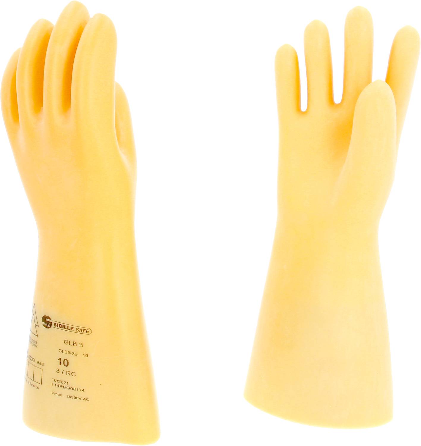 KS TOOLS Elektriker-Schutzhandschuh mit Schutzisolierung, Größe 10,-5