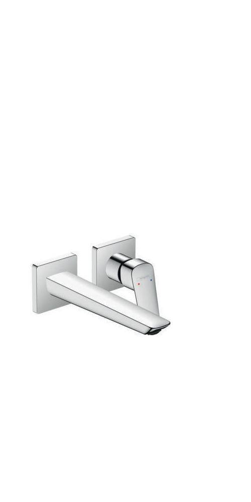 hansgrohe HG Fertigmontageset LOGIS f UP 2-Loch-Waschtischmischer Al-0