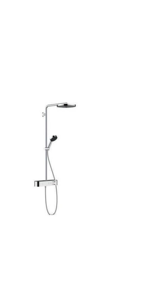 Hansgrohe Pulsify S Showerpipe Duschsystem 260mm, 1jet, 7,5l/min, EcoSmart, ShowerTablet Select 400, Chrom