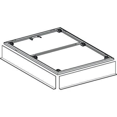 Geberit Installationsrahmen für Setaplano 1200x1200mm-1