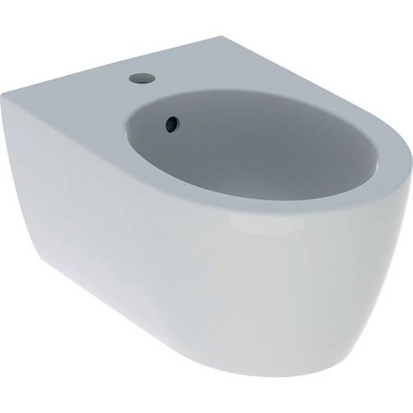 GE iCon Wandbidet, T:53cm mit Überlauf, weiß, KeraTect