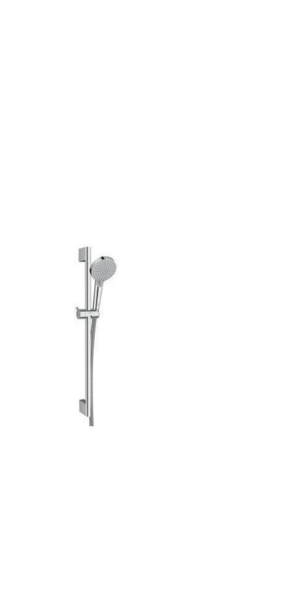 hansgrohe Vernis Blend Brauseset 100mm Vario mit Brausestange Crometta 650mm 15,2l/min Chrom
