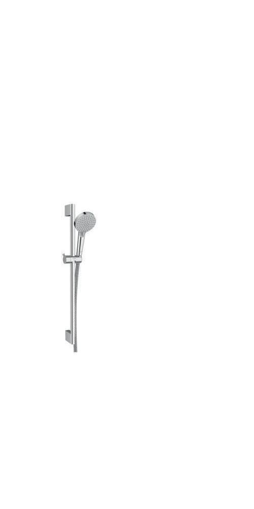 hansgrohe Vernis Blend Brauseset 100mm Vario mit Brausestange Crometta 650mm 15,2l/min Chrom-0