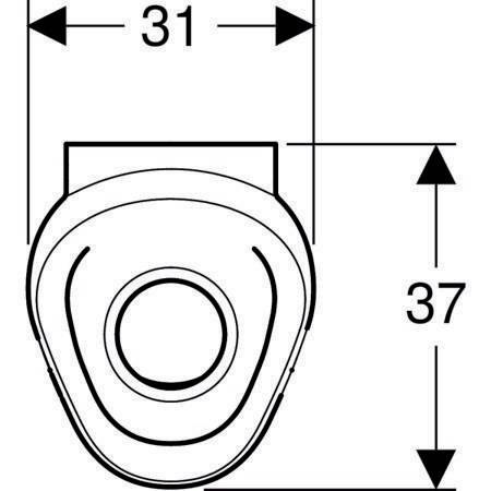 Geberit Urinal Preda wasserlos-1