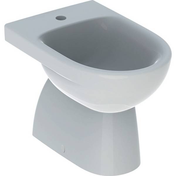 Geberit Standbidet RENOVA mit Überlauf, teilgeschlossen weiß