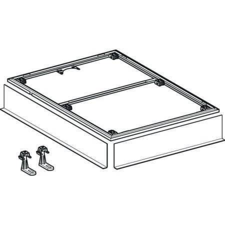 Geberit Installationsrahmen für Setaplano 1200x1200mm-5