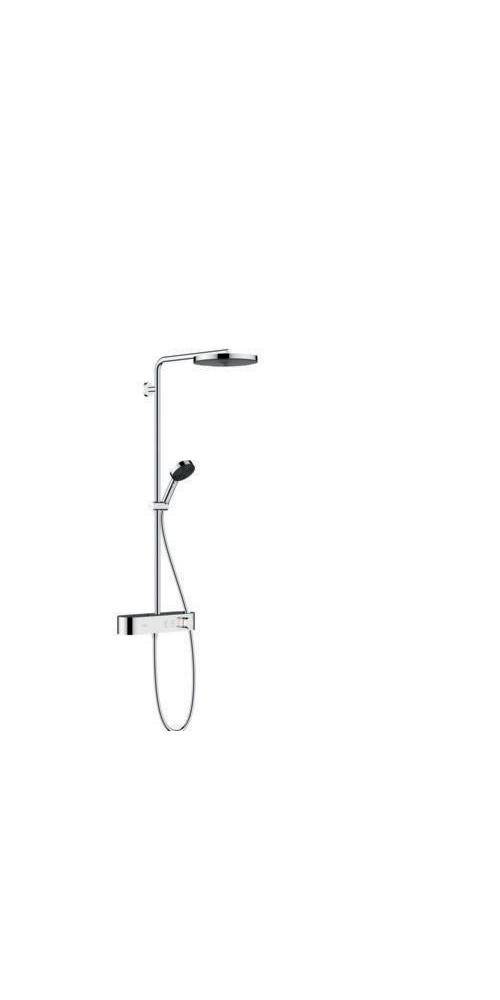 Hansgrohe Pulsify S Showerpipe Duschsystem 260mm, 1jet, 10,9l/min, ShowerTablet Select 400, Chrom-0