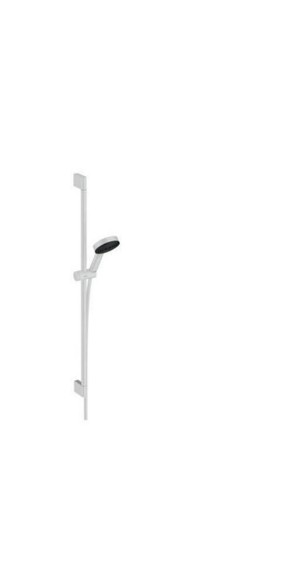 hansgrohe Pulsify Select S Brauseset 105mm 3jet Relaxation mit Brausestange 900mm 11,4l/min Mattweiß