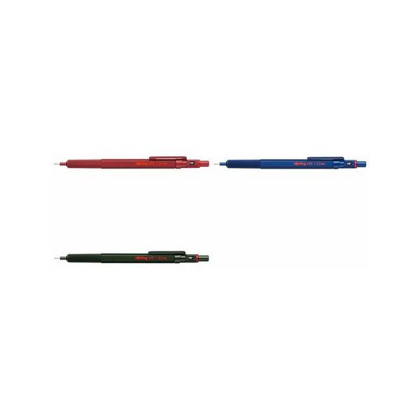 Rotring Feinminenstift 600 Metallic 0.7mm, Grün, Metall, HB, 0,7 mm, Hexagonal, Metall