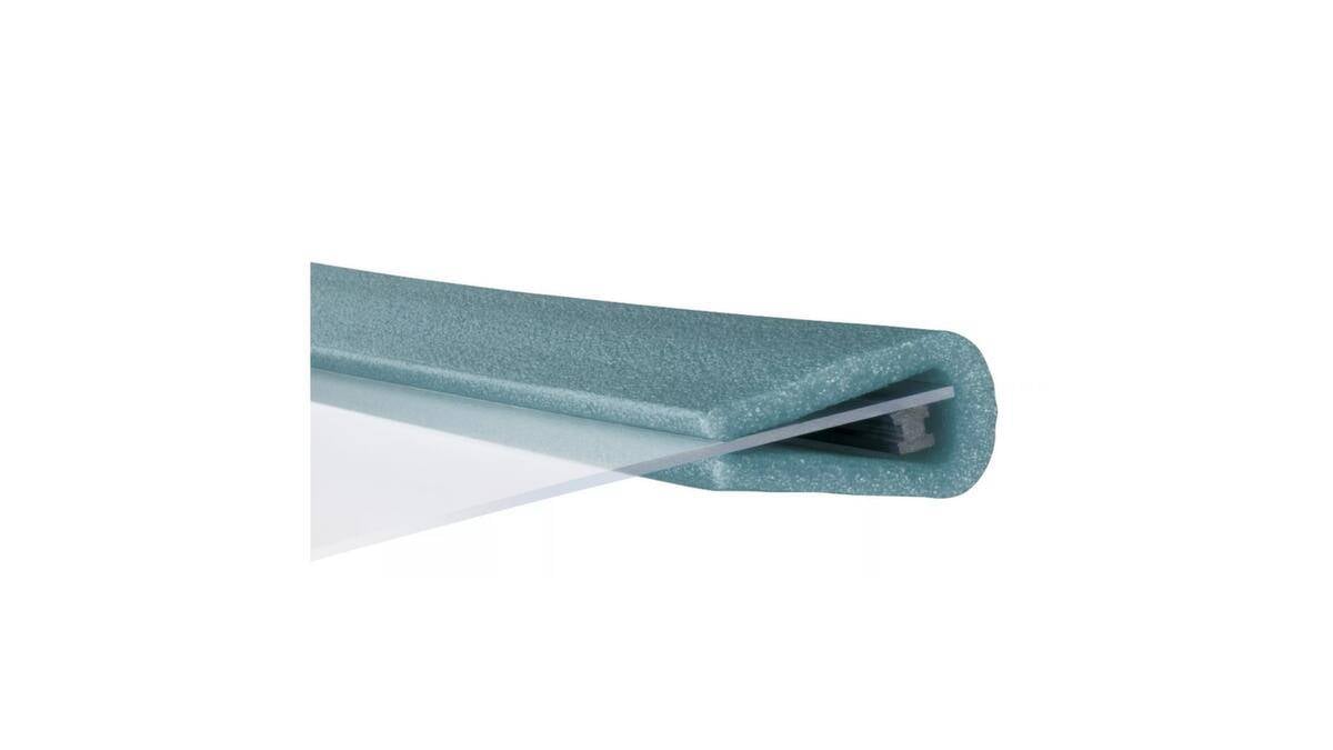 Kantenschutzleiste,U-Form,L 2000mm,innen B 27mm,PE-Schaum,grau-2