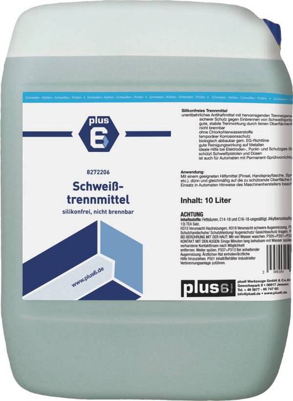 Schweisstrennmittel K66 8272206 Inhalt 10 l Gebindeart Kanister pH-Wert neutral