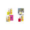 AVERY Etiquette fluorescente, 99,1 x 38,1 mm, rose fluo
