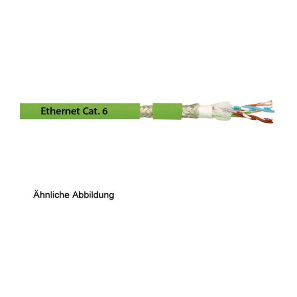 LAPP Ethernetleitung Cat. 6 Schleppkettenleitung 8-adrig, Kabeltyp SF/UTP 4x2xAWG26/19 Außendurchmesser 7,8mm,