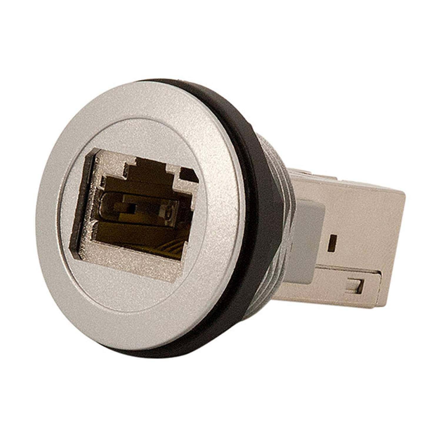 Harting 09454521560, RJ45 Serviceschnittstelle für Patchkabel twin gerade-0