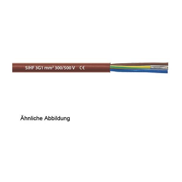 HELU KABEL SiHF 3G2,5mm² Silikonleitung AD 9,7mm Nennspannung Uo/U 300V/500V - 1 Meter