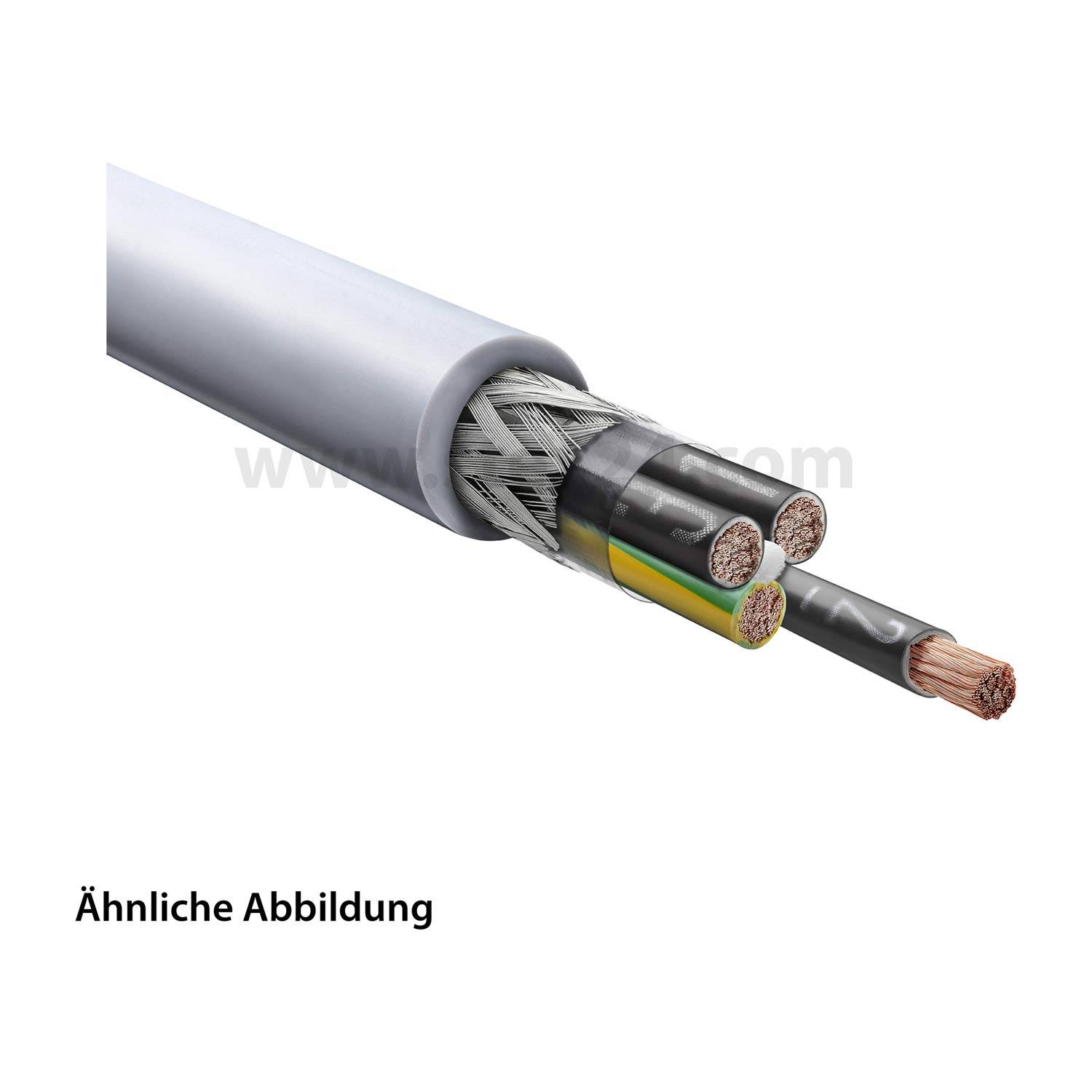 LAPP ÖLFLEX Classic 115 CY 4G2,5mm² AD 9,9mm Nennspannung Uo/U 300V/500V - 1 Meter