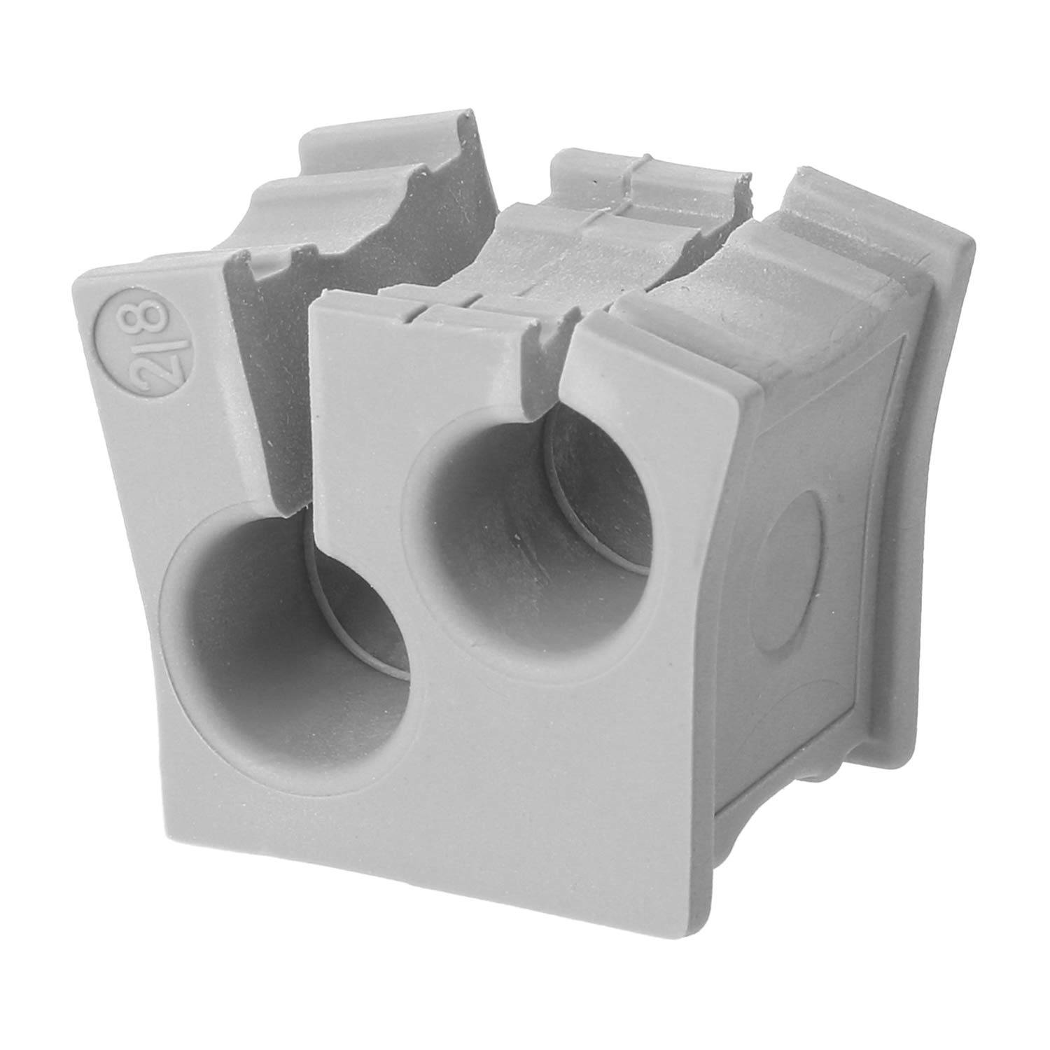 icotek Kabeltülle klein Klemmbereich 8,0mm Mehrfachdichtung 2x8,0mm Temperaturbereich -40°C bis 90°C - 1 Stück-0