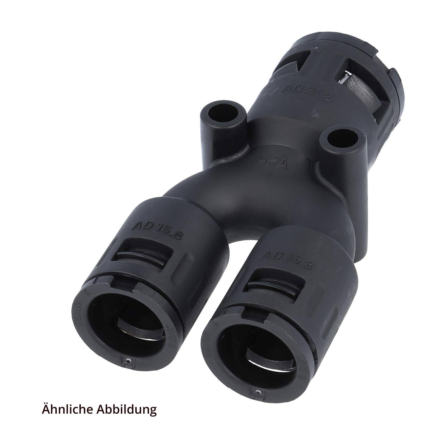 FLEXA FY42 34-34 Schnellverschraubung Y-Verteiler PA für Schlauch-Außendurchmesser 1x42,5mm + 2x34,5mm hochdichtend-3