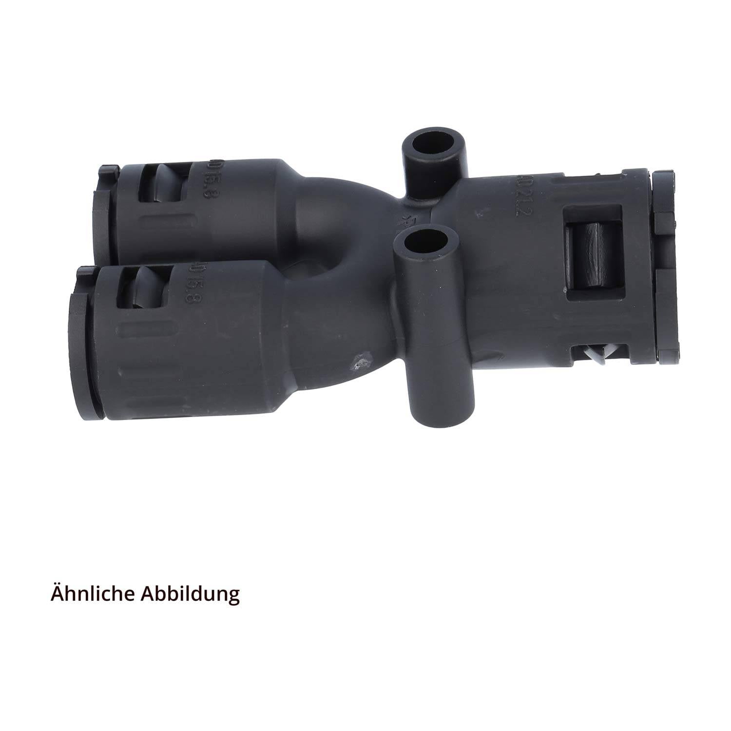 FLEXA FY42 34-34 Schnellverschraubung Y-Verteiler PA für Schlauch-Außendurchmesser 1x42,5mm + 2x34,5mm hochdichtend-4