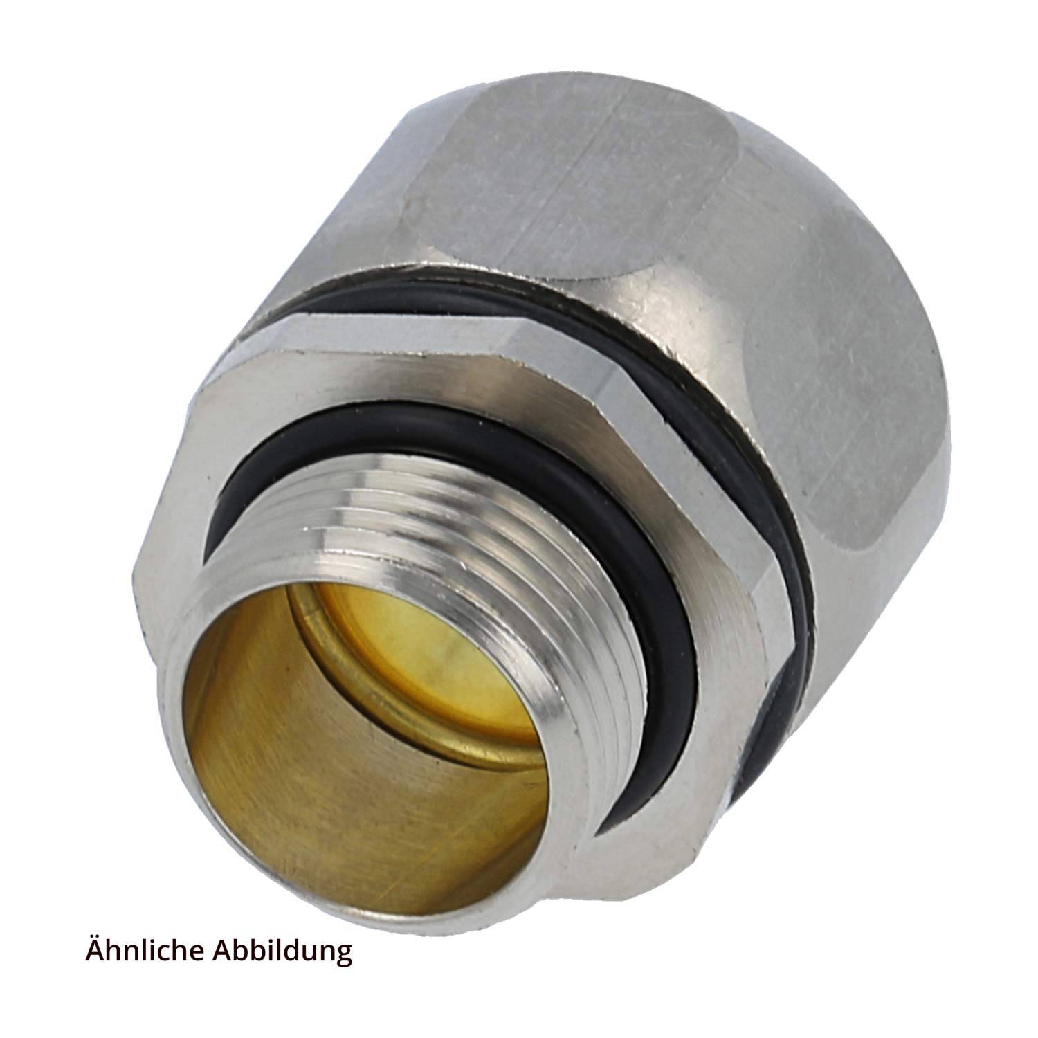 FLEXA USD-M Metallverschraubung gerade Gewinde M50x1,5 für Schlauch-Außendurchmesser 56,0mm für-2