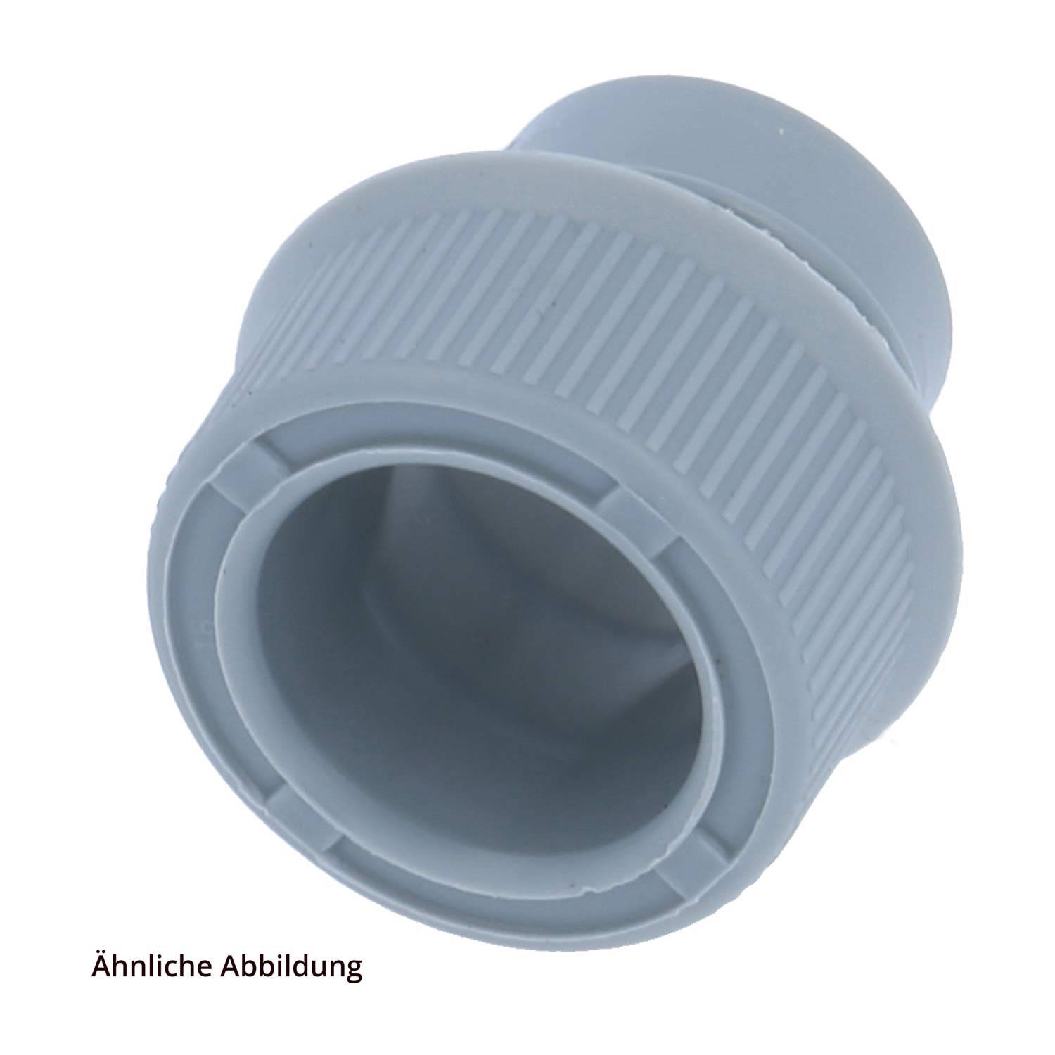 FLEXA FET 56KU Endtülle/Innentülle einschraubbar offen für Schlauch-Außendurchmesser 56,0mm für-0