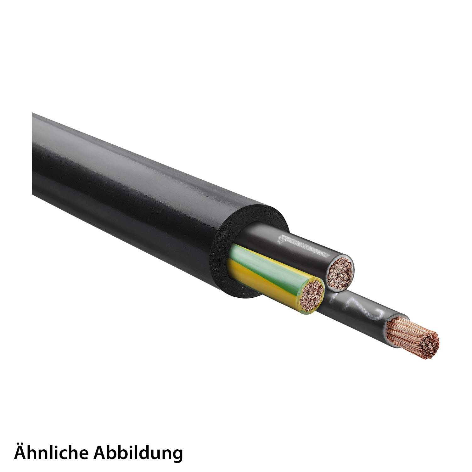LAPP ÖLFLEX Classic 110 Black 0,6/1kV 2X1,5mm² AD 9,6mm - 1 Meter-0