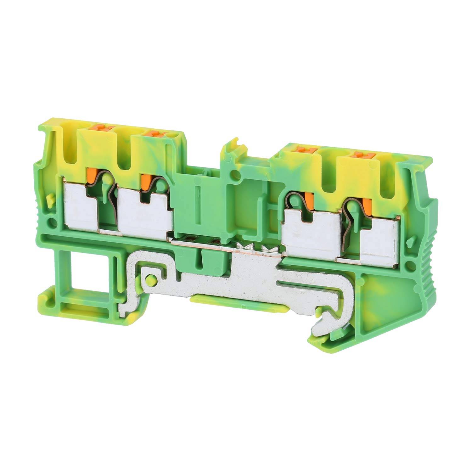 Phoenix Contact Schutzleiter-Reihenklemme PT 2,5-QUATTRO PE Push-In-Anschluss Querschnitt starr 0,14mm² - 4mm² AWG26 --0