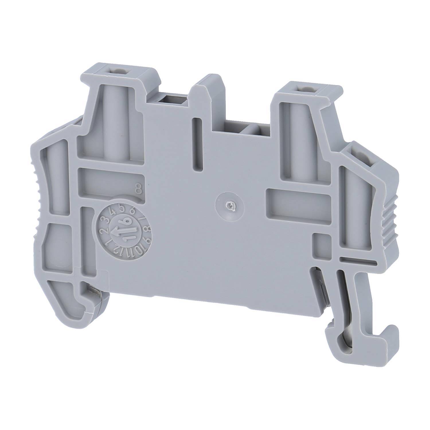 Phoenix Contact Endhalter Clipfix 35-5 Farbe grau, Werkstoff Polyamid (PA) Montageart NS 35/7,5, NS 35/15 - 1 Stück-2