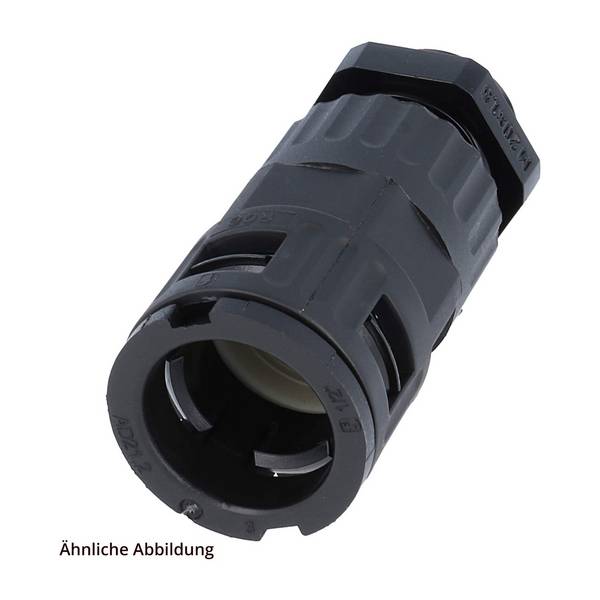 FLEXA RQGZ-M Schnellverschraubung gerade Gewinde M50x1,5 für Schlauch-Außendurchmesser 42,5mm hochdichtend mit