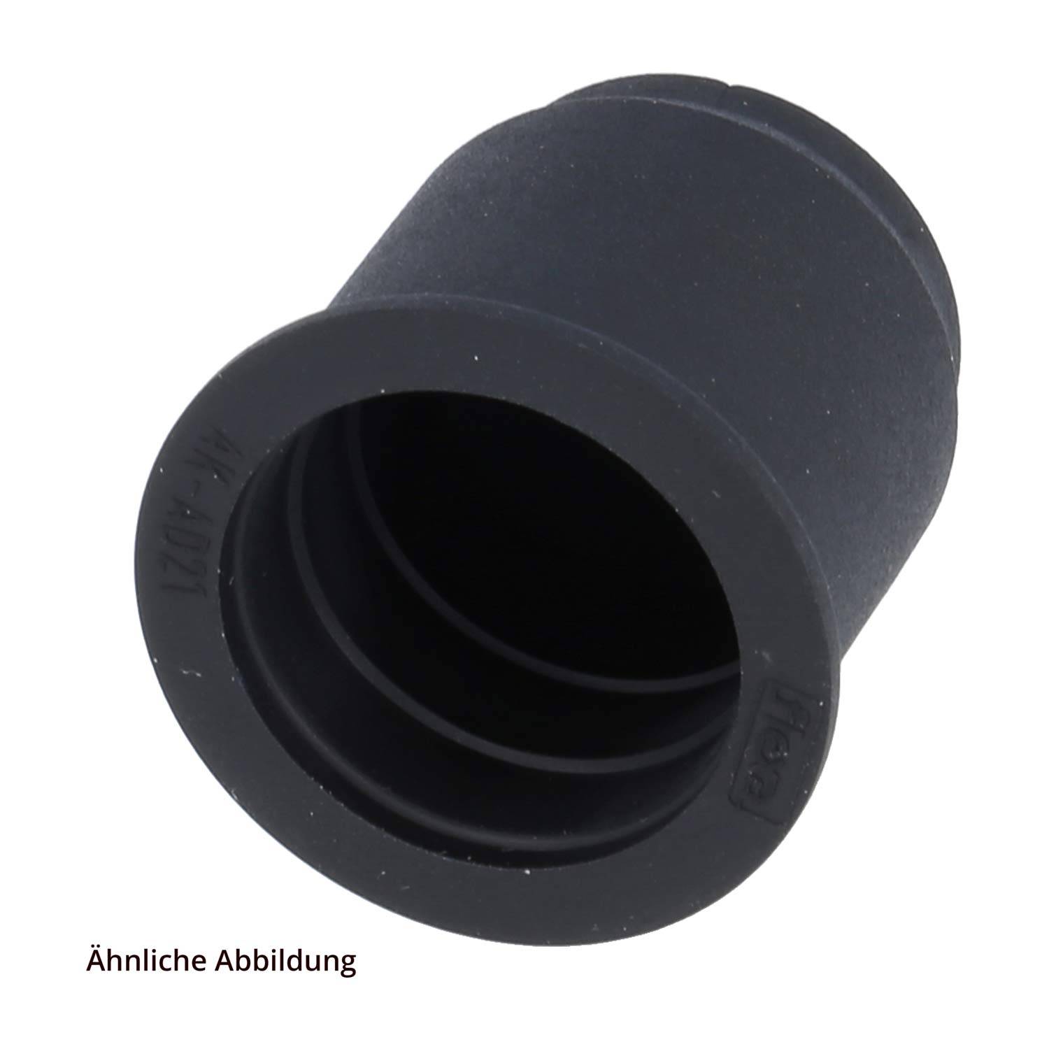 FLEXA AK Endtülle/Innentülle aufsteckbar geschlossen für Schlauch-Außendurchmesser 27,0mm Klemmbereich 6,0mm x 23,0mm --1