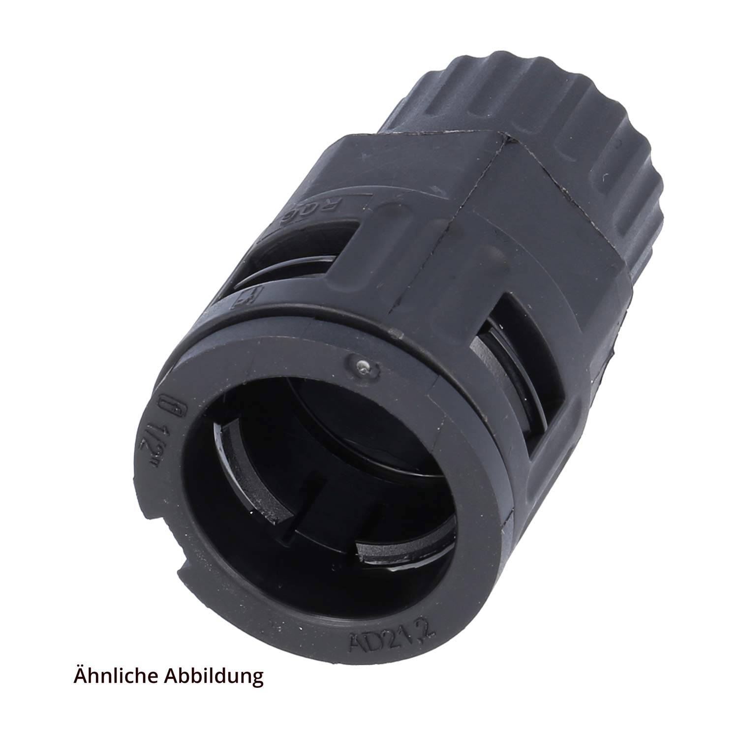 FLEXA RQG3-M Schnellverschraubung gerade Gewinde M16x1,5 für Schlauch-Außendurchmesser 13,0mm konisch dichtend mit-0