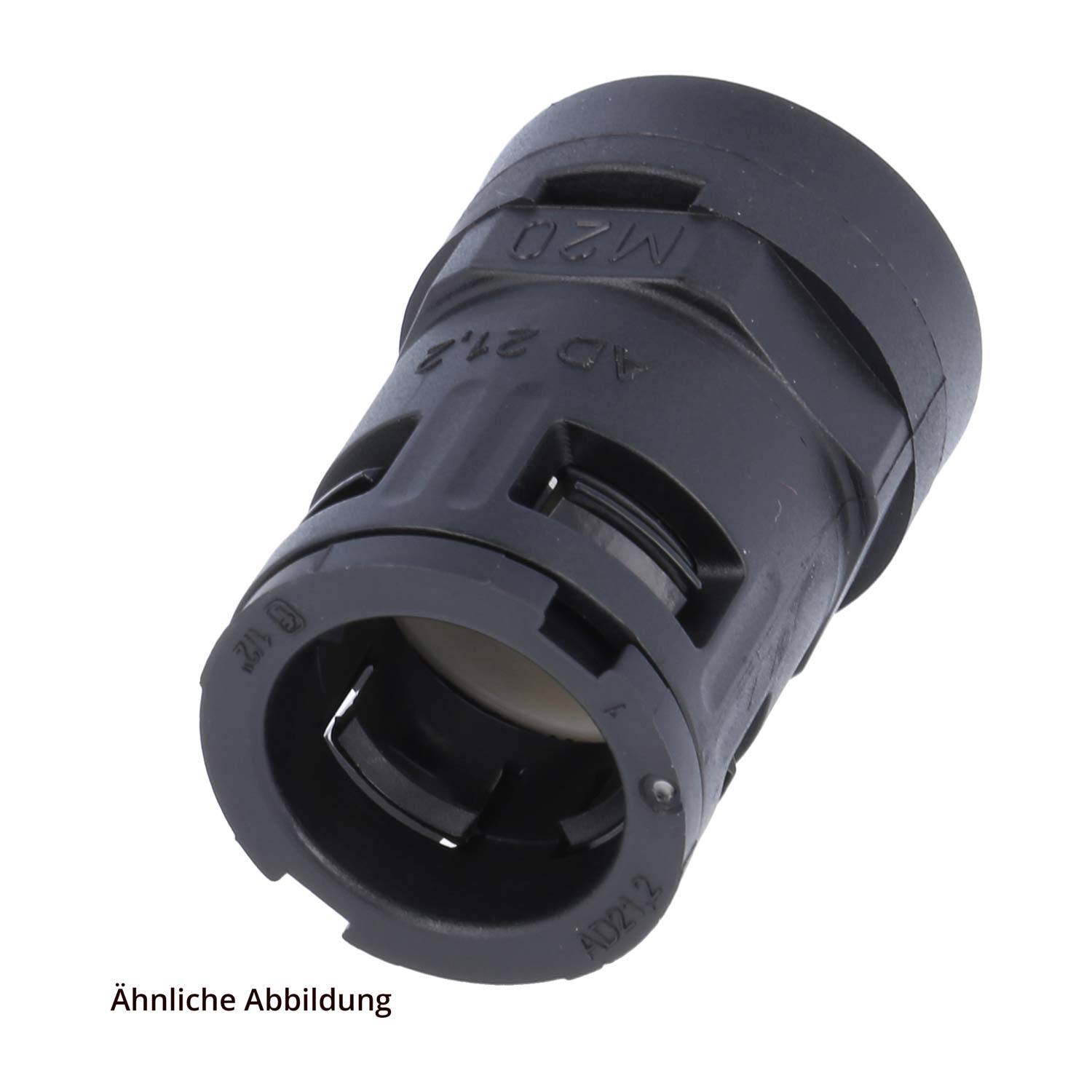 FLEXA RQGK2-P Schnellverschraubung gerade Gewinde PG48x1,588 für Schlauch-Außendurchmesser 54,5mm hochdichtend mit-0