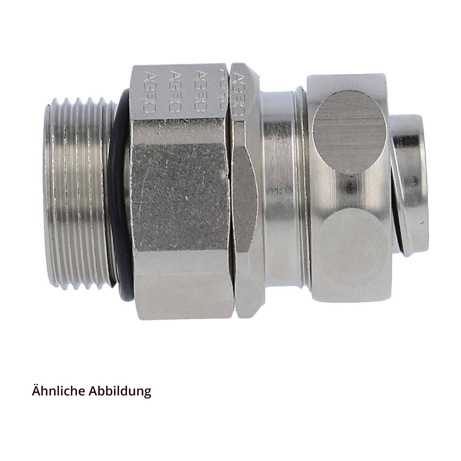 FLEXA USDR-M Metallverschraubung gerade Gewinde M50x1,5 für Schlauch-Außendurchmesser 45,0mm für-2