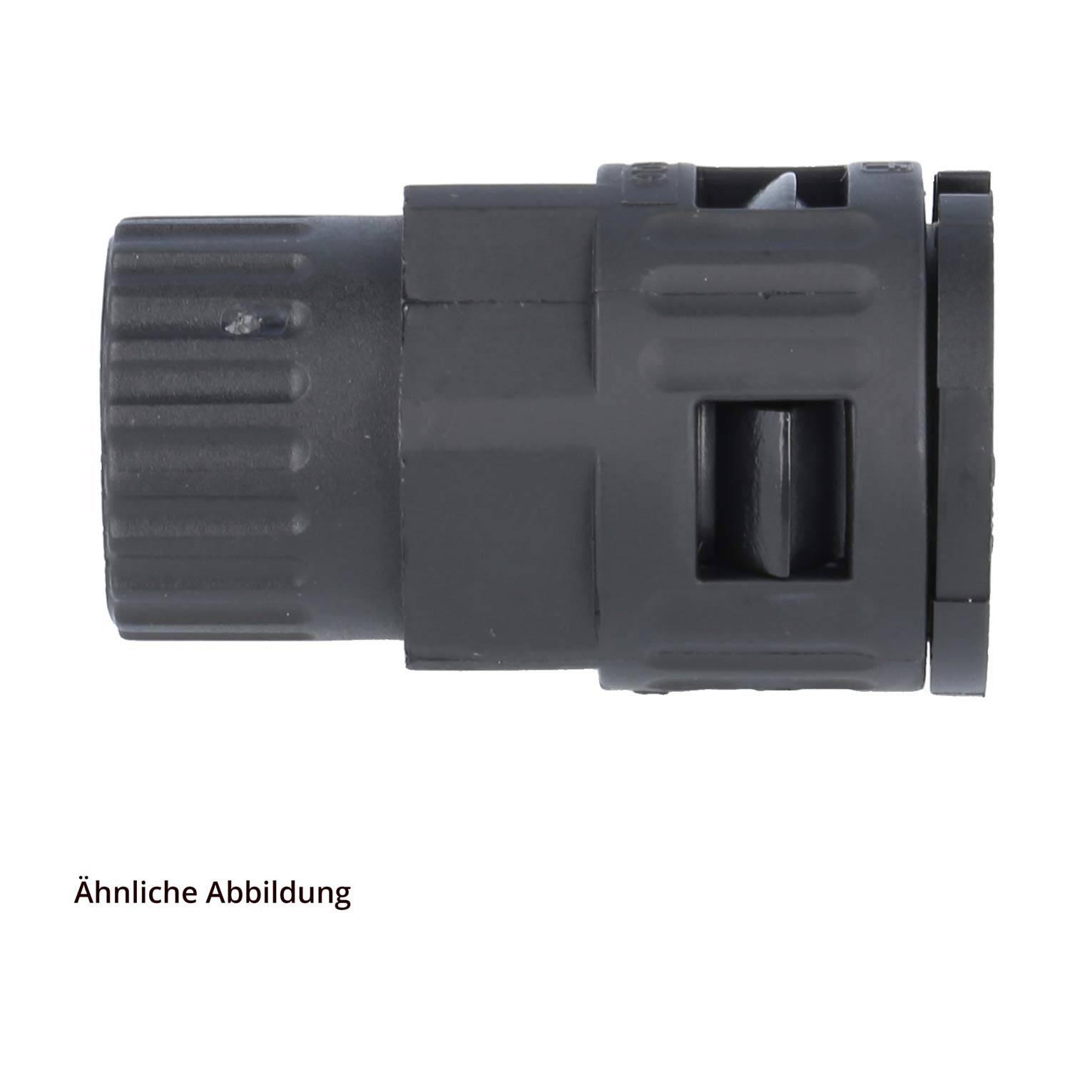 FLEXA RQG2-U Schnellverschraubung gerade Gewinde 1 3/16 Zoll-18 für Schlauch-Außendurchmesser 34,5mm hochdichtend mit-3
