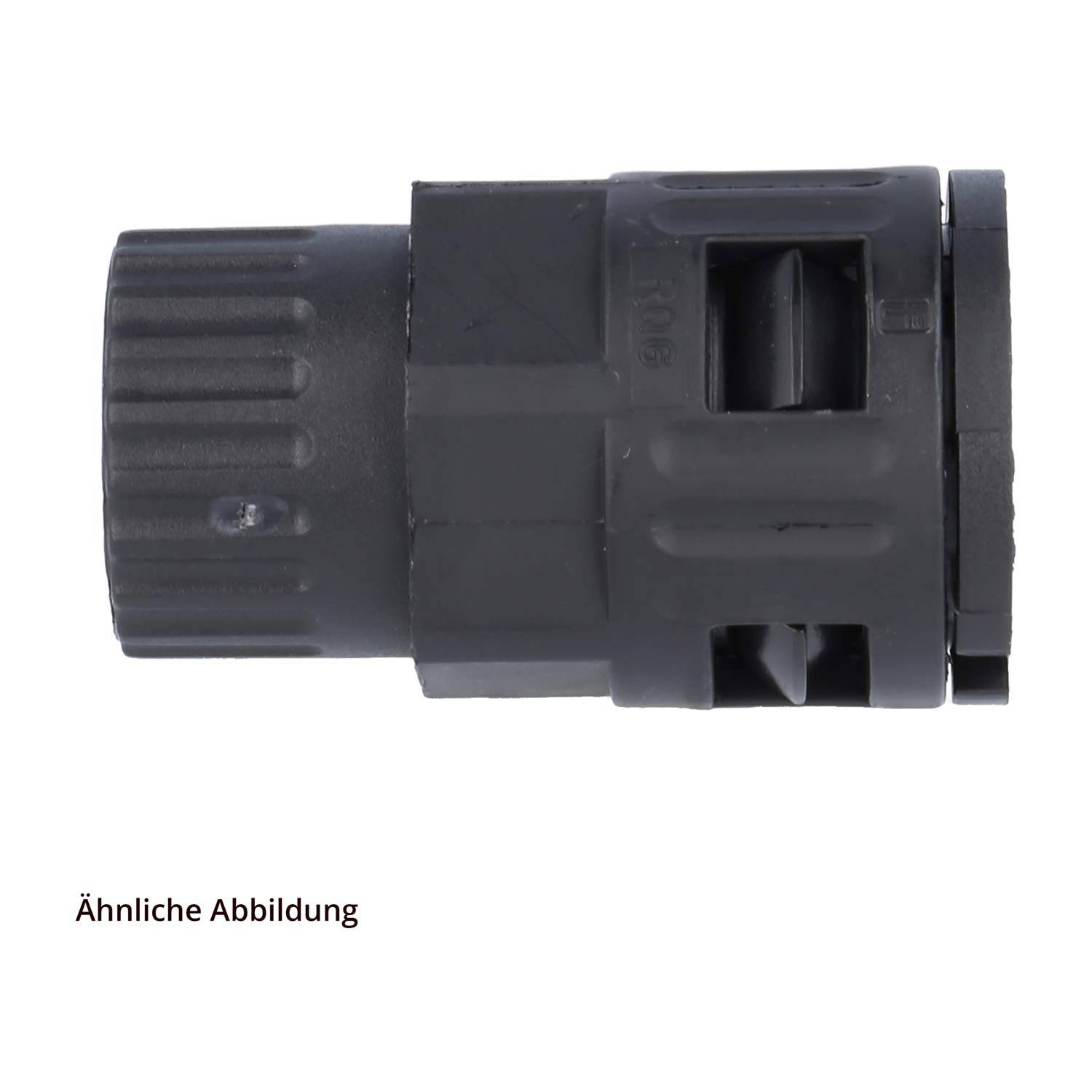 FLEXA RQG3-U Schnellverschraubung gerade Gewinde 1 1/8 Zoll-18 für Schlauch-Außendurchmesser 21,2mm konisch dichtend-3