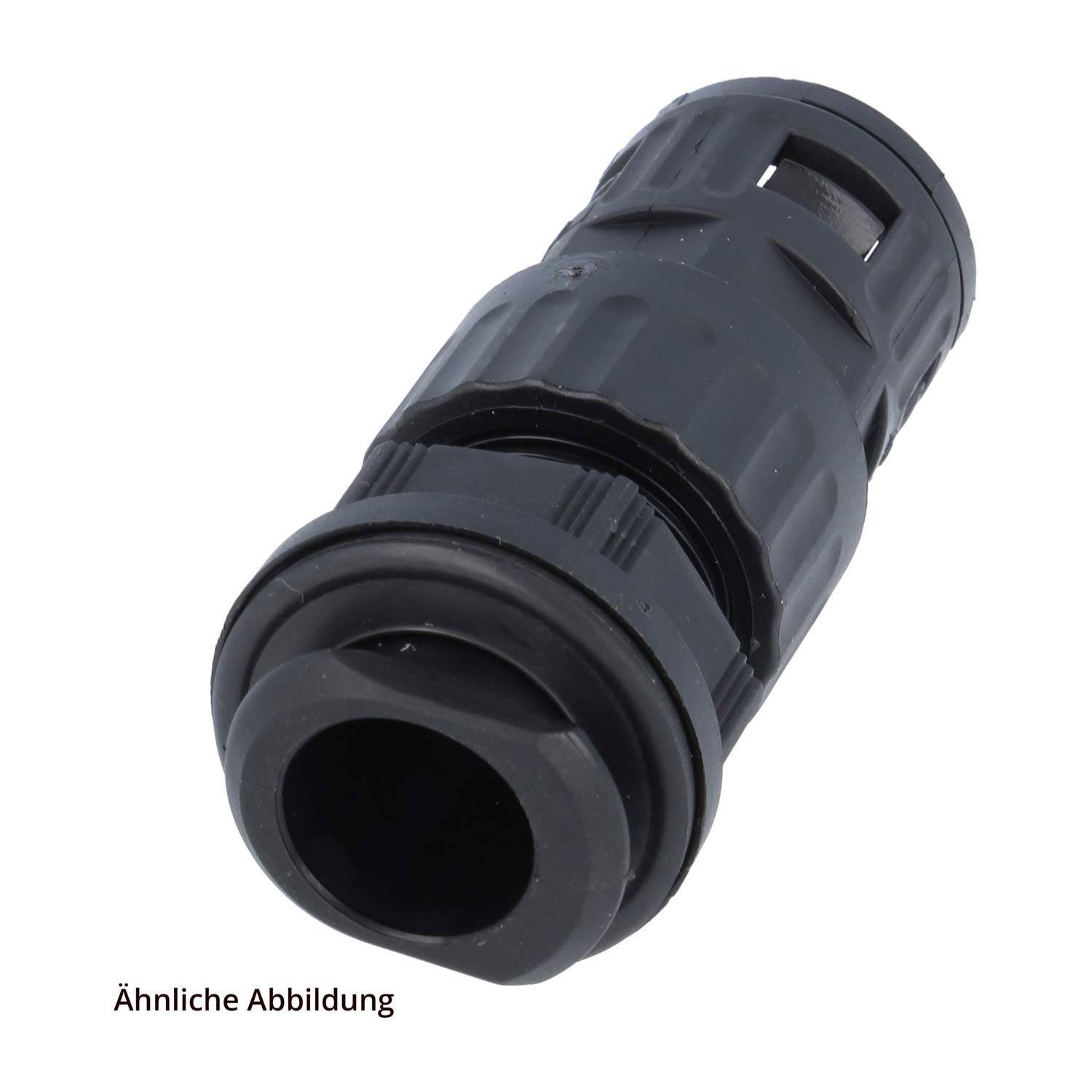 FLEXA RQGZ-S Schnellverschraubung gerade für Schlauch-Außendurchmesser 13,0mm hochdichtend mit Außengewinde und-2