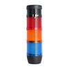 STEX24 Signalsäule blau-gelb-rot, 70mm, 24V AC/DC, LED-Blinklicht mit Summer, SS70-B3/24 113 Lautstärke 90 db - 1 Stück